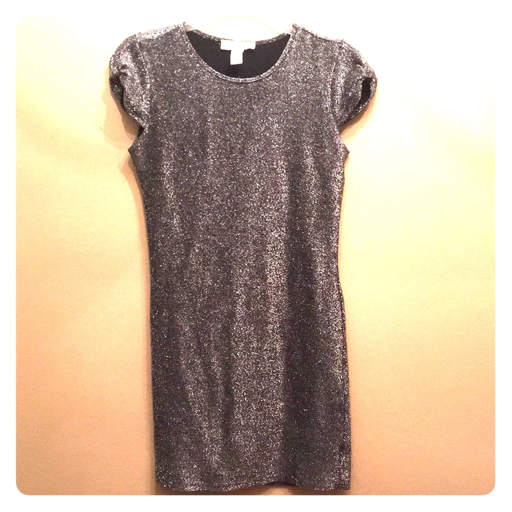 Silver Body Con Dress